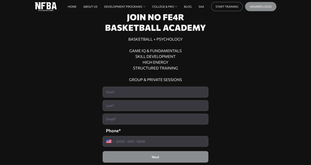 join no fe4r basketball academy sarasota training 05 16 2026 12 13 pm